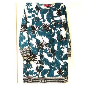 NWOT Island print dress/coverup by Boohoo